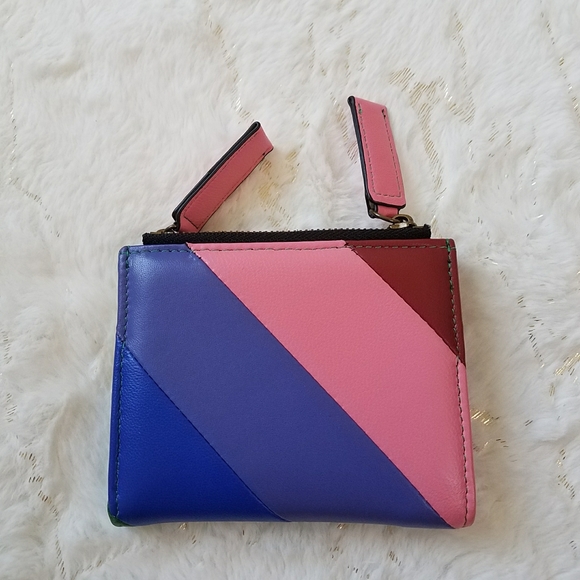 Kurt Geiger Rainbow Leather Small Wallet - Picture 2 of 9